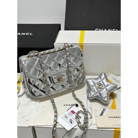 샤넬 24 크루즈 스타 별 코인 퍼스 미니 플랩백