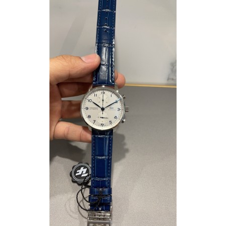 IWC 포르투기저 크로노그래프 블루핸즈 41mm