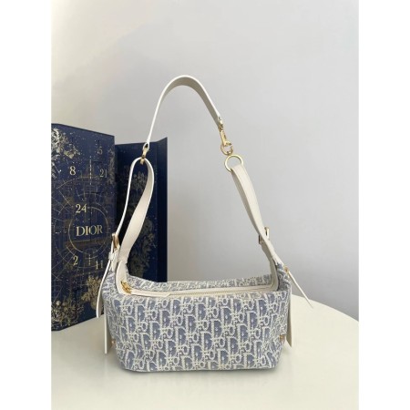 디올 D-Journey 오블리크 스몰 백