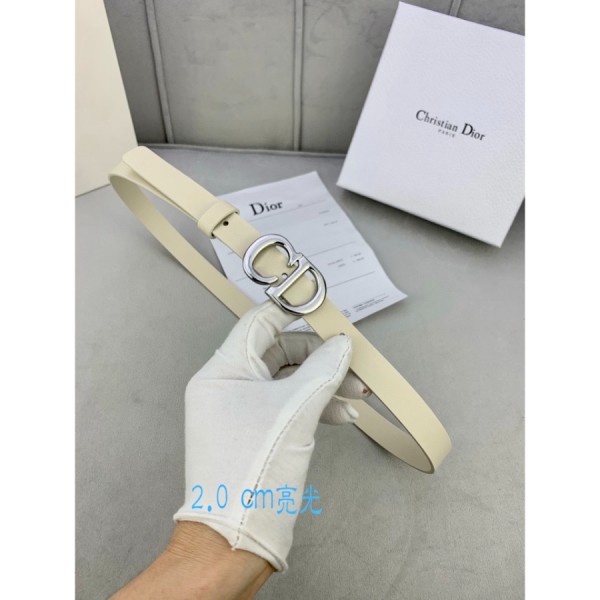 디올 CD 로고 여자 벨트 2cm 2color