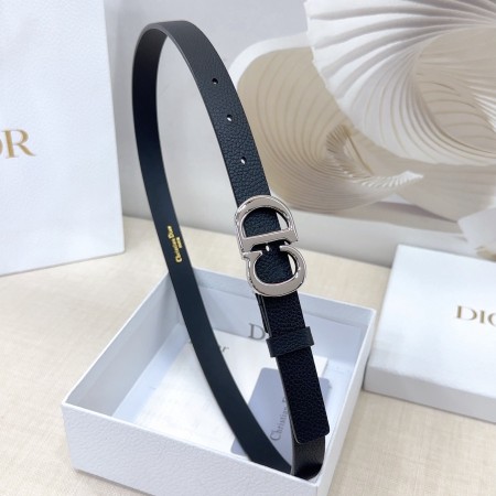디올 CD 로고 가죽 벨트 2cm