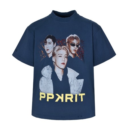 발렌시아가 남자 반팔티