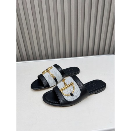 구찌 여성 홀스빗 슬라이드 샌들