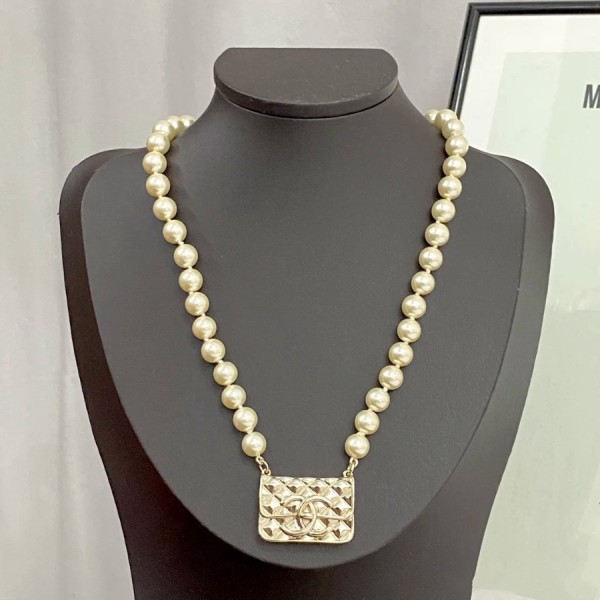 샤넬 진주 목걸이