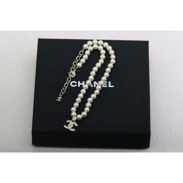 샤넬 진주 목걸이