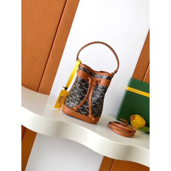 고야드 쁘띠플로 버킷백