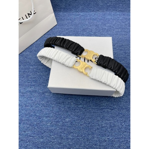 셀린느 트리오페 여성 벨트 3cm