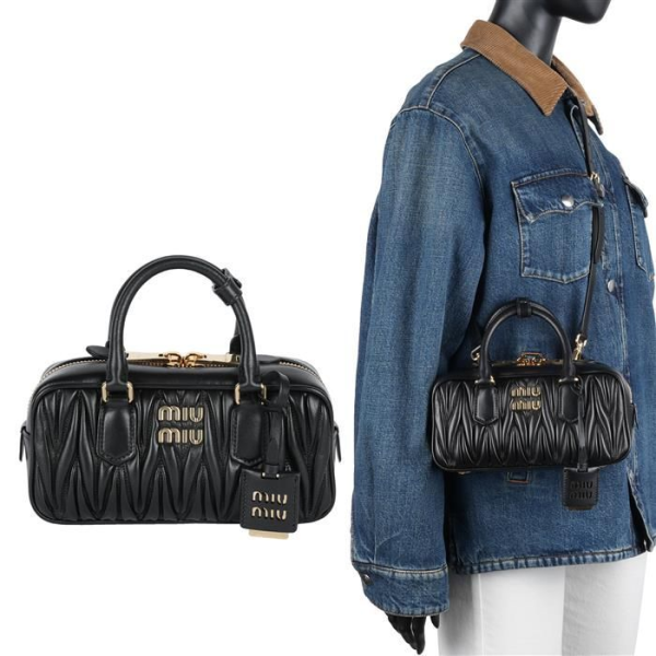 미우미우 아르카디 마테라쎄 나파 토트백