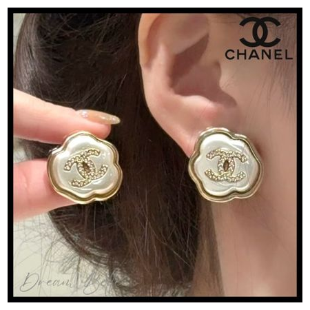 샤넬 스터드 이어링