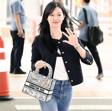 디올 여성 미디엄 레이디 디라이트 백