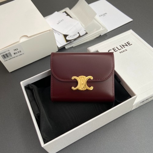 셀린느 트리오페 플랩 지갑