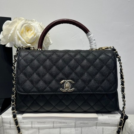 샤넬 코코핸들 탑핸들 백 미디엄