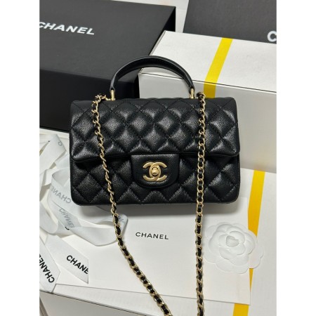 샤넬 탑핸들 플랩백