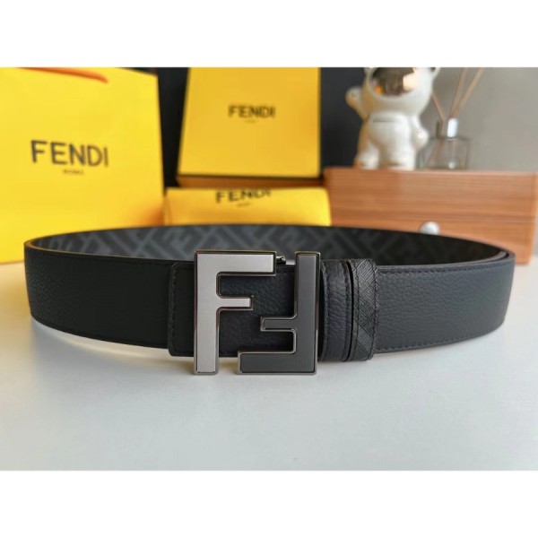 펜디 FF 로고 리버서블 벨트 4CM