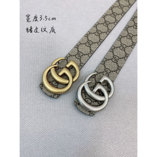 구찌 GG 마몽트 리버서블 벨트 3.5CM