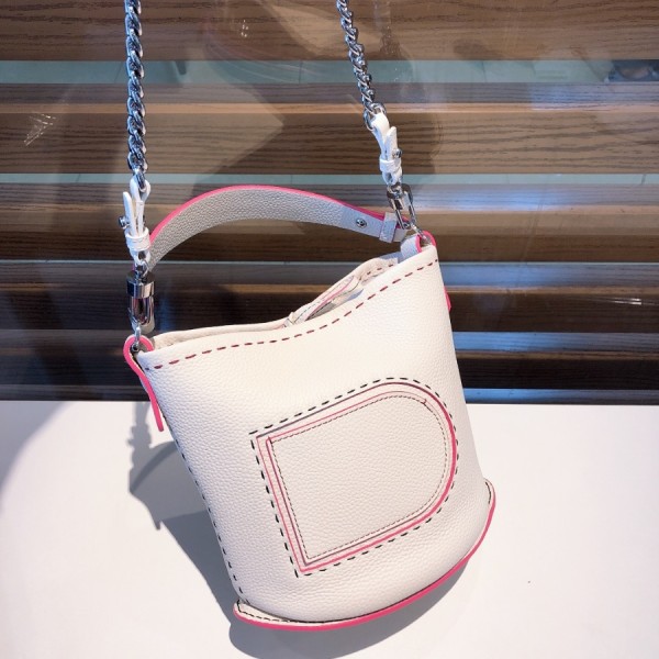 델보 핀 미니 버킷백