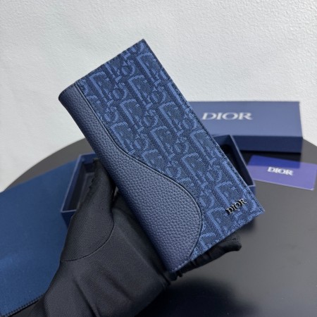 디올 새들 버티컬 장지갑