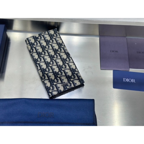 디올 버티컬 장지갑