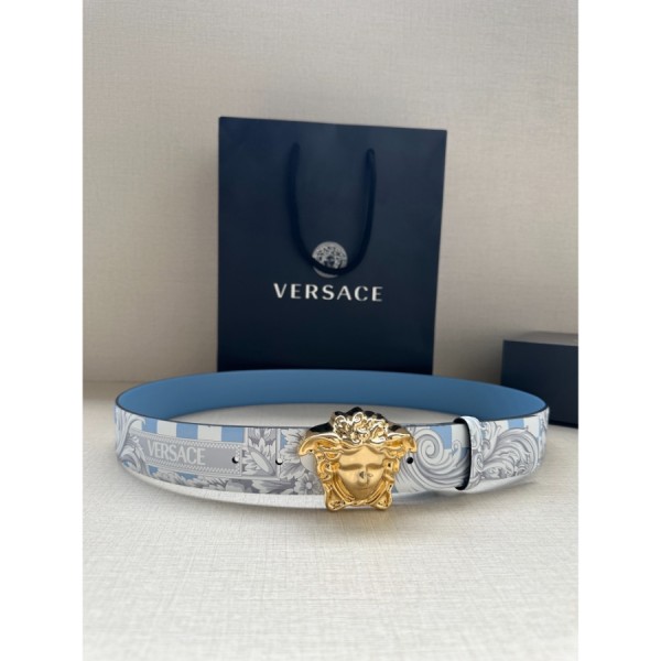 베르사체 리버서블 메두사 버클 벨트 4cm