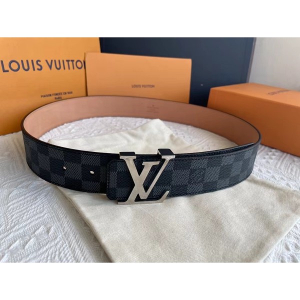 루이비통 LV 이니셜 다미에 벨트 3.8CM