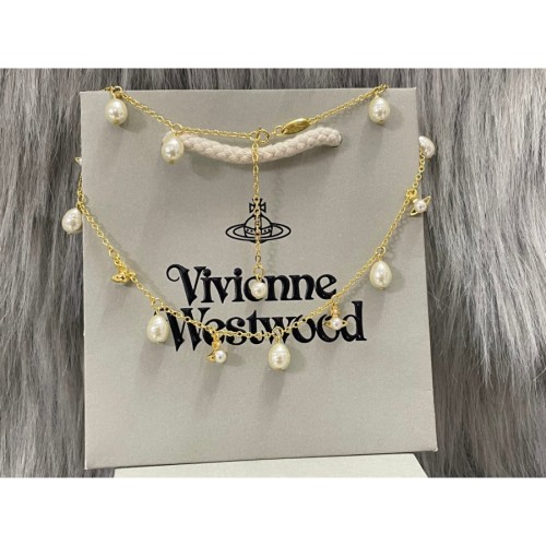 비비안 웨스트우드 진주 목걸이