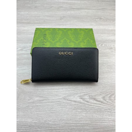 구찌 스크립트 지퍼 월렛 장지갑