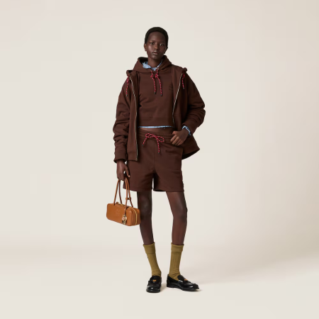 미우미우 가죽 보 백