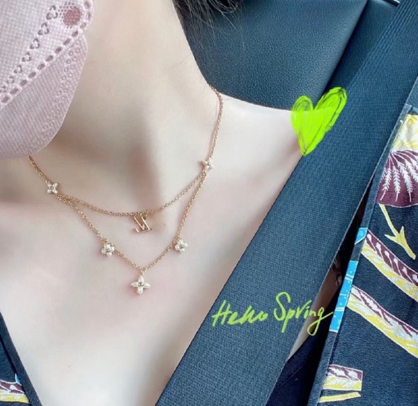 루이비통 LV 플로라그램 목걸이