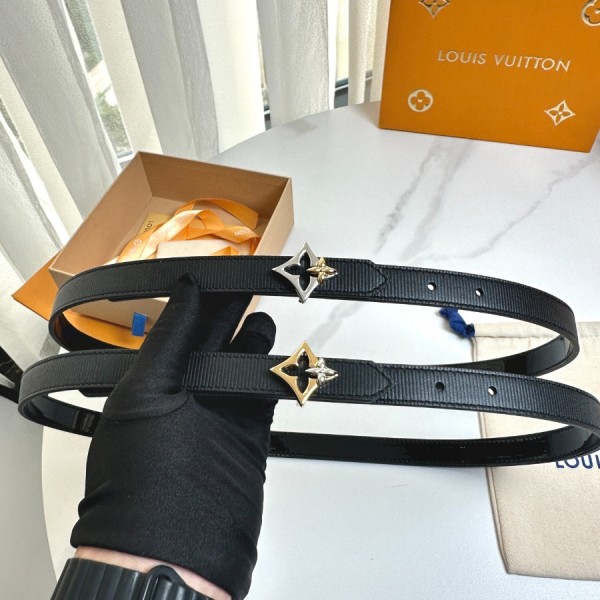 루이비통 LV 플라워그램 리버서블 벨트 2cm