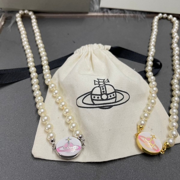 비비안 웨스트우드 여성 펄 목걸이