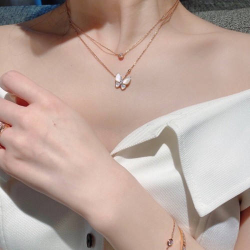 반클리프 아펠 버터 플라이 목걸이