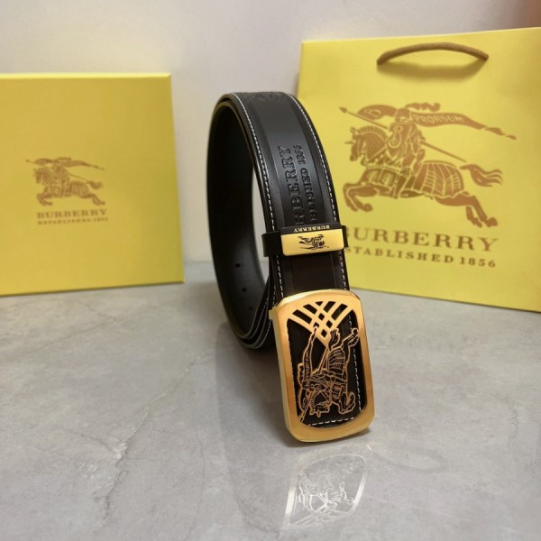 버버리 캐주얼 벨트 38MM