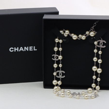 샤넬 진주 목걸이