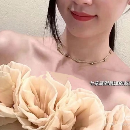 샤넬 cc 로고 목걸이