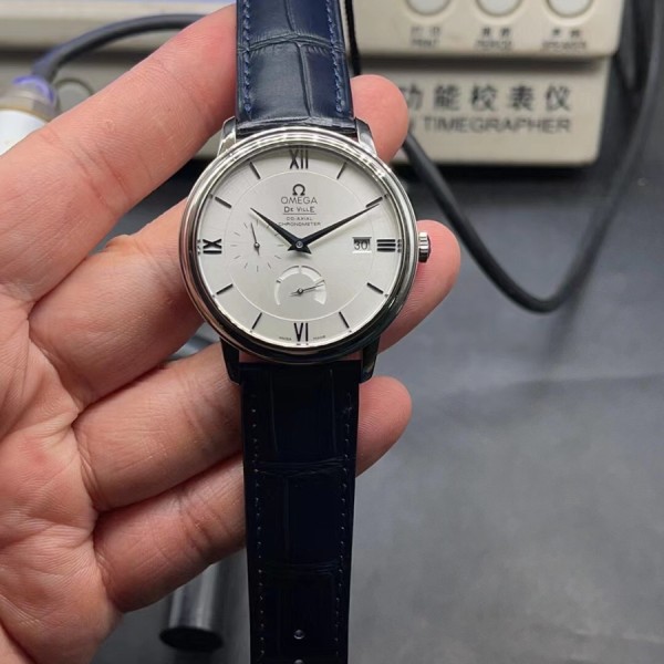 오메가 드 빌 프레스트지 파워리저브 39.5MM